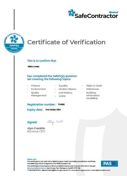 SafeContractor Verification