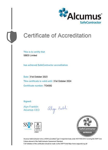 SafeContractor Accreditation