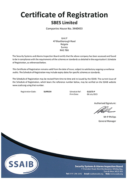 SSAIB BS 8484:2022